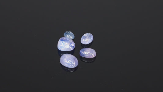 Cabochons 1-7ct Light Blue