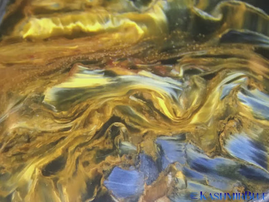 Large Bezel Set Pietersite Silver Pendant #2000