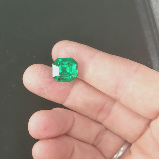 Gem 13ct Colombian No Oil SSEF 