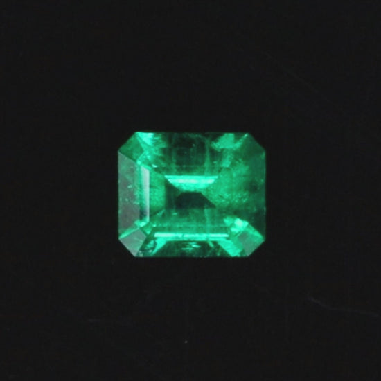 1ct Gem Colombian Emerald No Oil