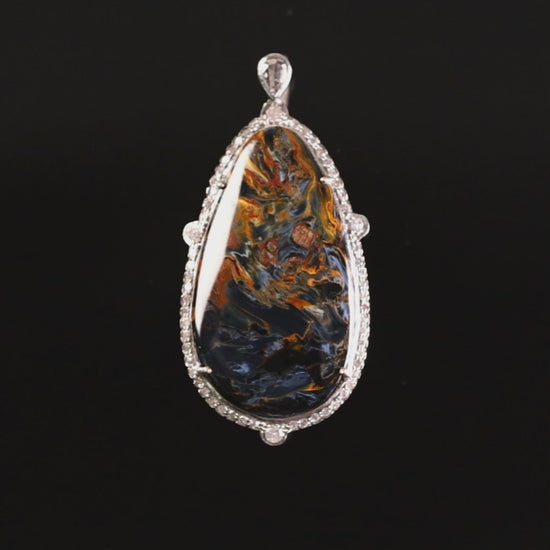 Symmetrically Gem Pietersite African