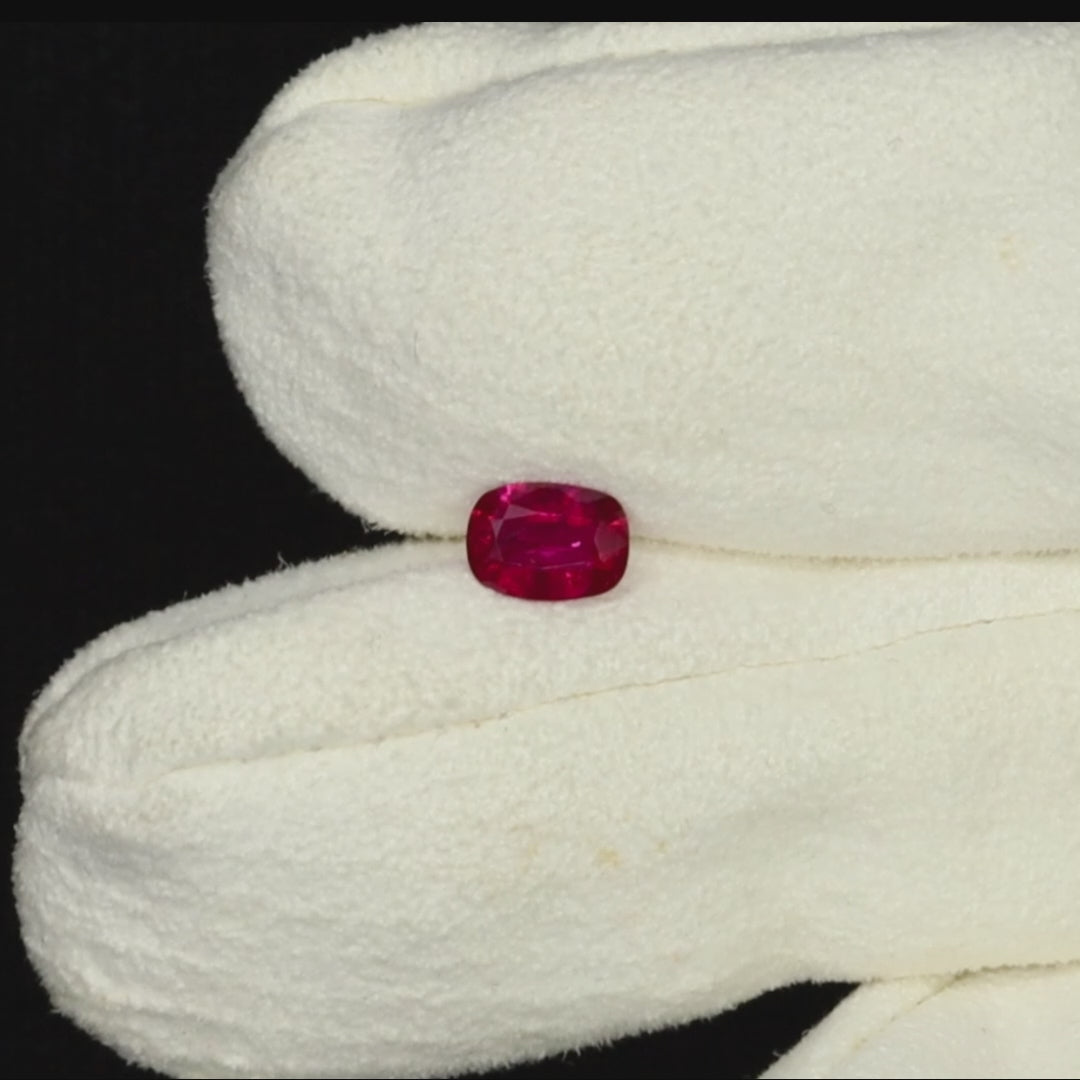 0.86ct Vivid Red Ruby
