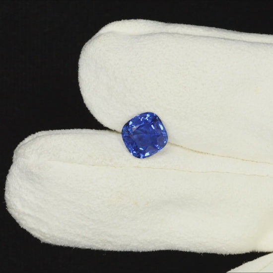 3ct Cornflower Burma Sapphire