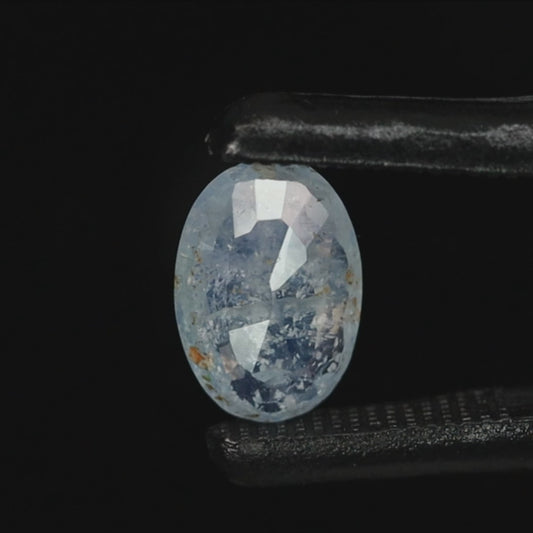 3ct Old Mine Natural Kashmir