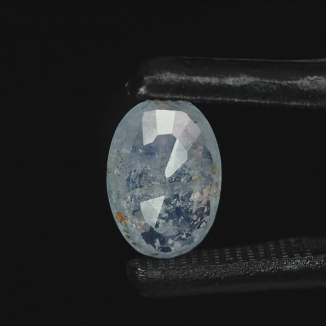 3ct Old Mine Natural Kashmir
