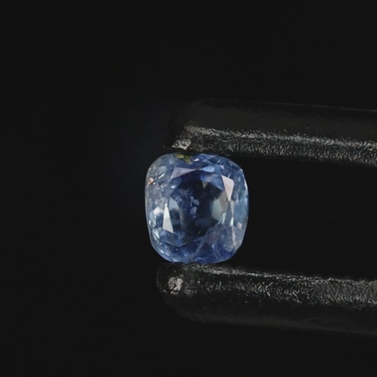 1ct Faceted Antique Cushion Native Cut