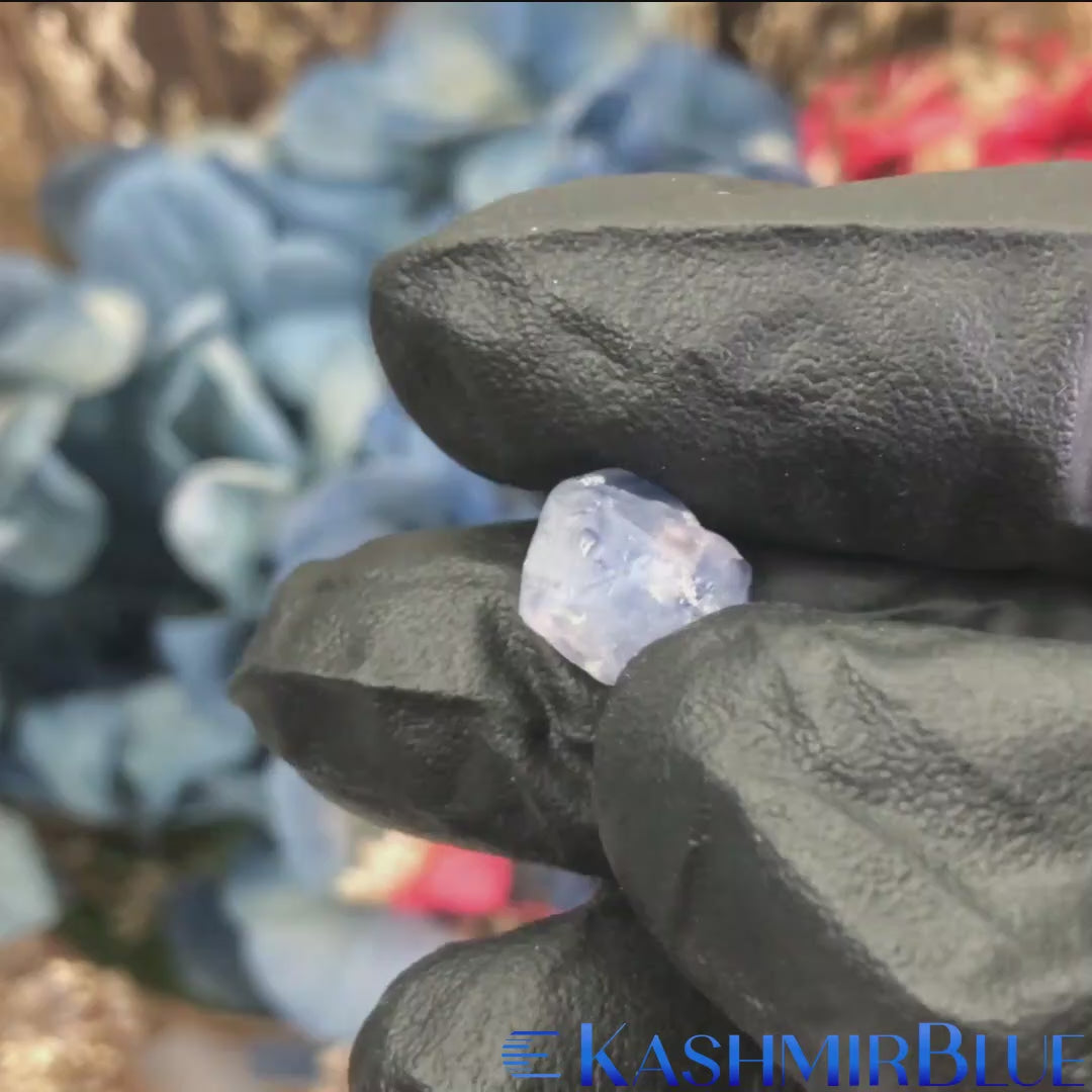 Rare 6ct Old Mine Kashmir Blue Sapphire