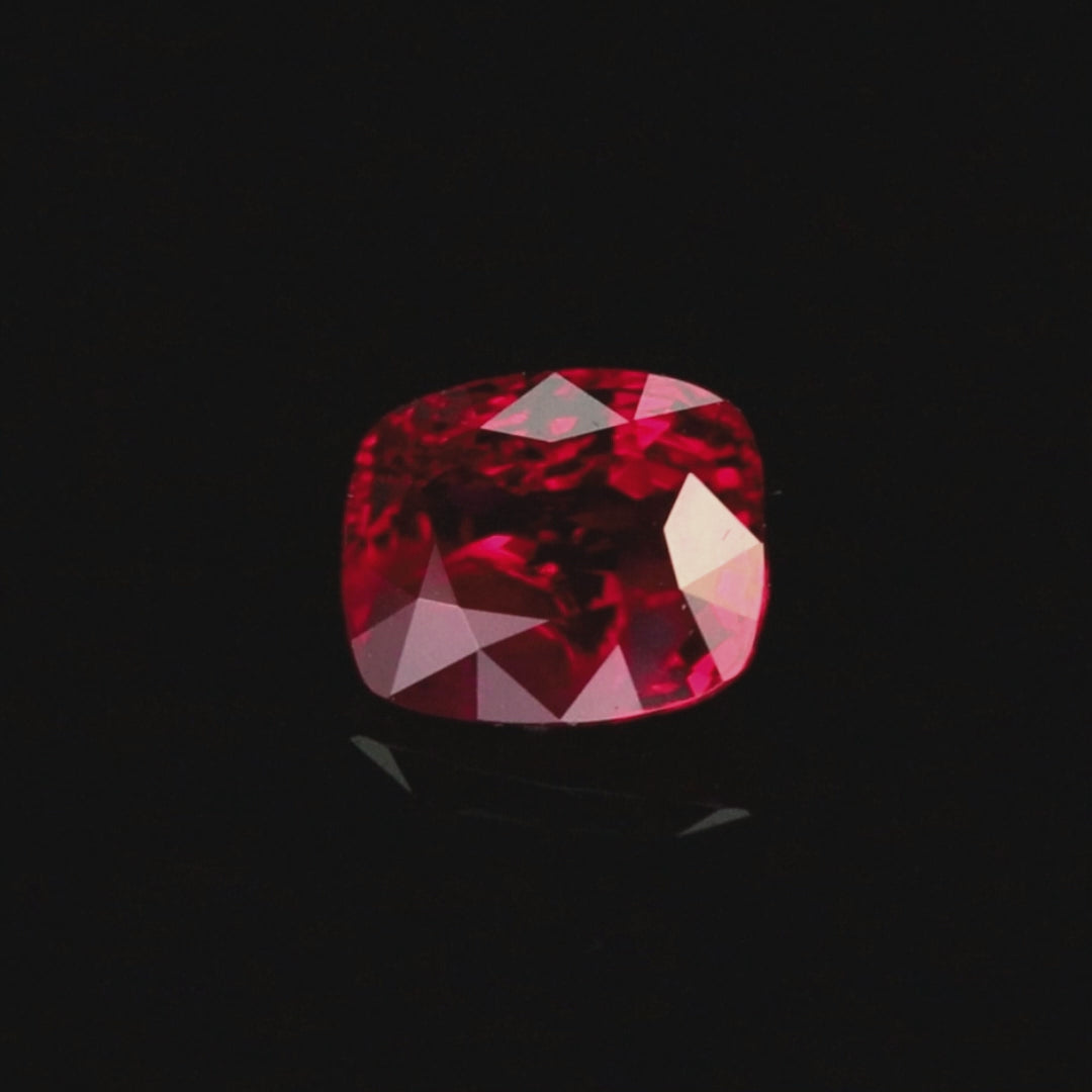 1.5ct Pigeons Blood Red Certified Ruby