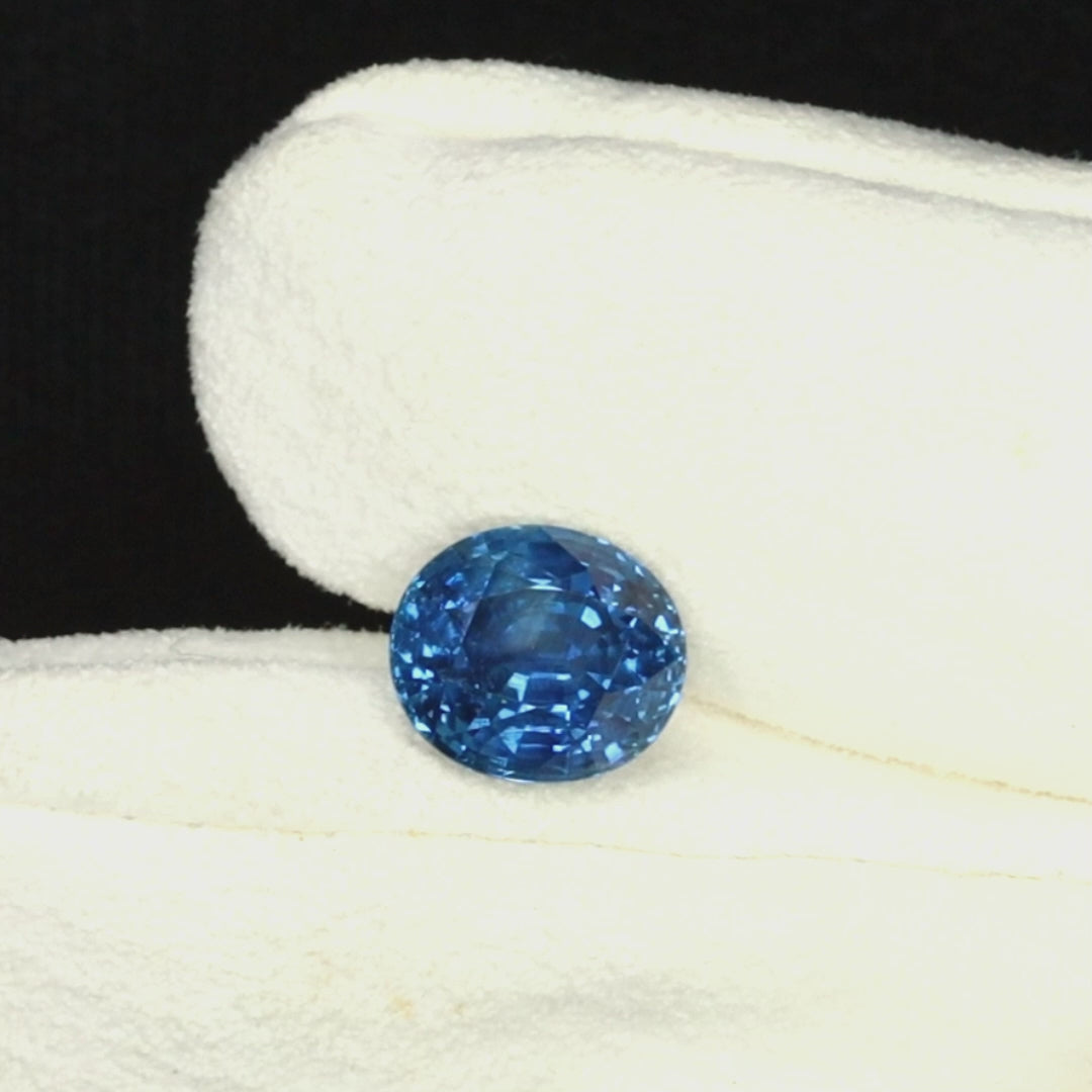 8ct Burma Blue Sapphire Certified