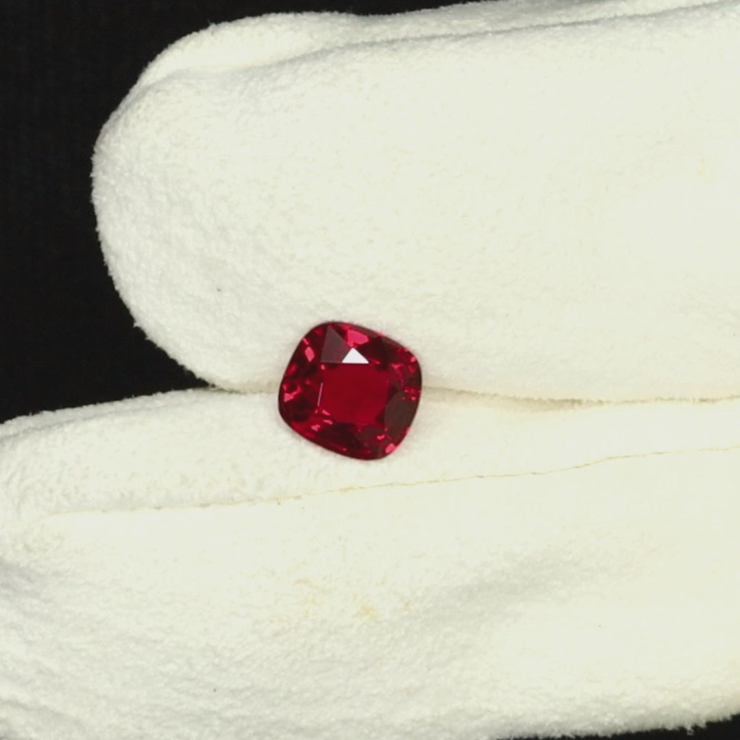 2ct Burma Red Spinel 